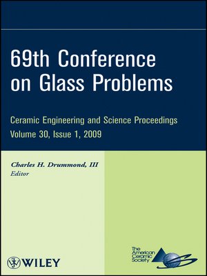 cover image of 69th Conference on Glass Problems